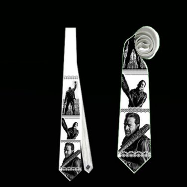 Necktie walking dead undead zombies negan lucille
