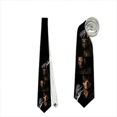 Necktie walking dead undead zombies rick daryl michonne
