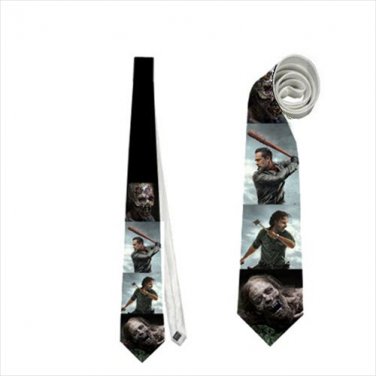 Necktie walking dead undead zombies rick daryl michonne
