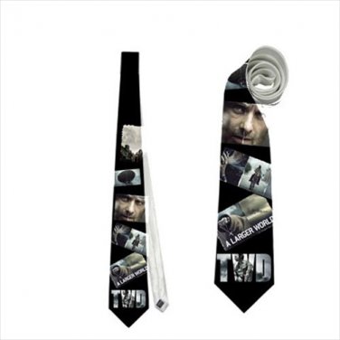 Necktie walking dead undead zombies rick