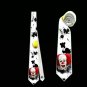 Necktie it pennywise clown creepy balloon  horror halloween tie