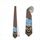 Necktie it pennywise clown creepy balloon  horror halloween tie