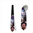 Necktie it pennywise clown freddy kruger pinhead creepy balloon  horror halloween tie