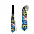 Necktie universal monsters the monster creature from the black lagoon halloween