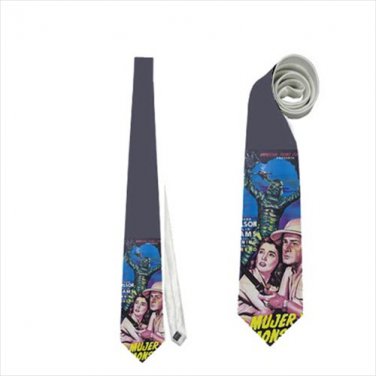 Necktie universal monsters the monster creature from the black lagoon halloween