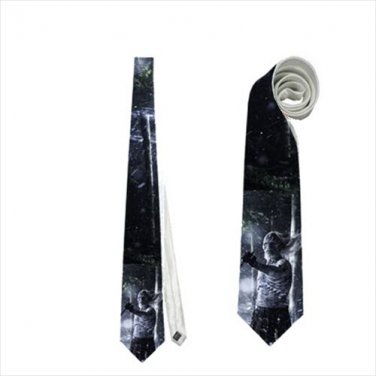 Necktie game of thrones white walker night got