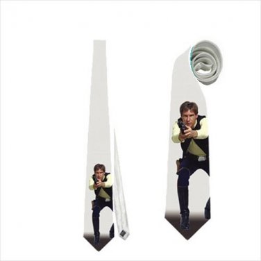 Necktie star wars han solo in carbonite  pilot smuggler