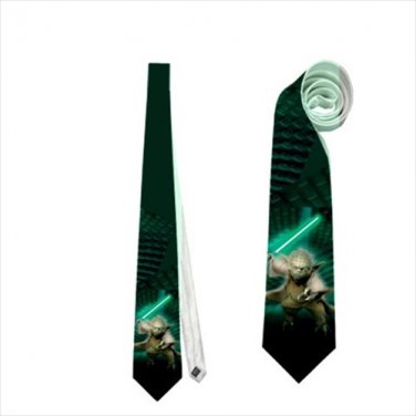 Necktie star wars yoda master jedi