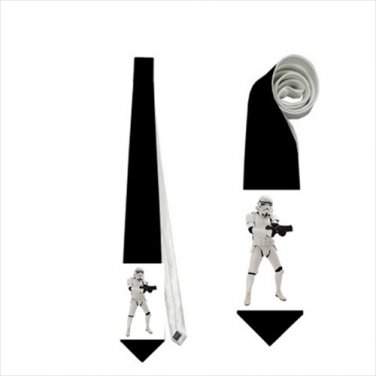 Necktie star wars stormtrooper startrooper