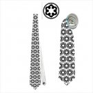 Necktie star wars imperial cog logo stormtrooper