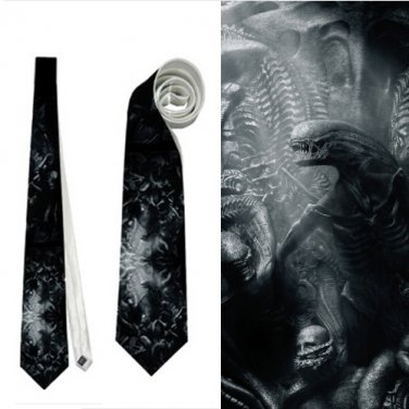 Necktie alien aliens
