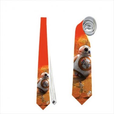 Necktie star wars bb-8