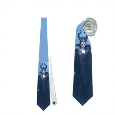Necktie maleficent crow sleeping beauty tie halloween wedding