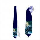 Necktie singing in the rain