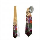 Necktie alice in wonderland through the looking glass