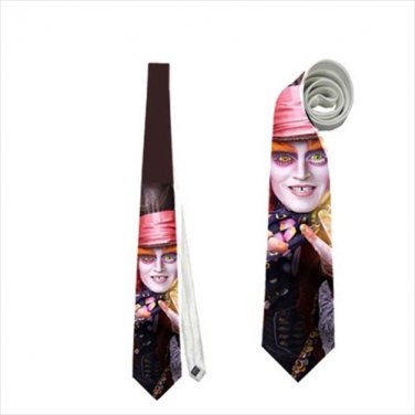 Necktie mad hatter depp alice in wonderland through the looking glass