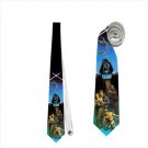 Necktie star wars darth vader luke chewie yoda han solo leia jedi empire