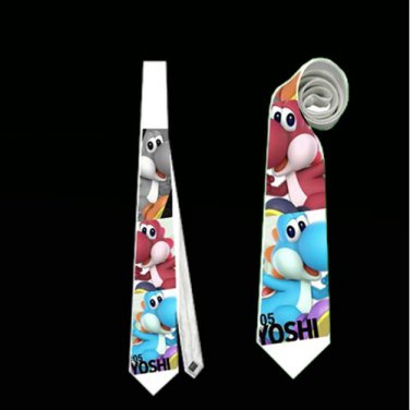 Necktie super mario yoshi supersmash funny tie
