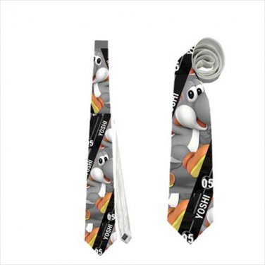Necktie super mario yoshi supersmash funny tie