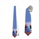 Necktie frozen heart elsa princess anna wedding christmas tie