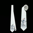 Necktie frozen olaf snowman tie