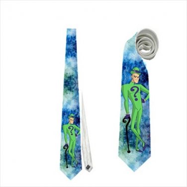 Necktie batman riddler question mark edward nigma roleplay cosplay