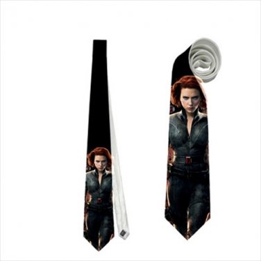Necktie black widow roleplay cosplay