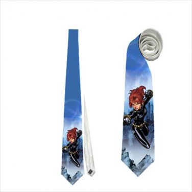Necktie black widow roleplay cosplay