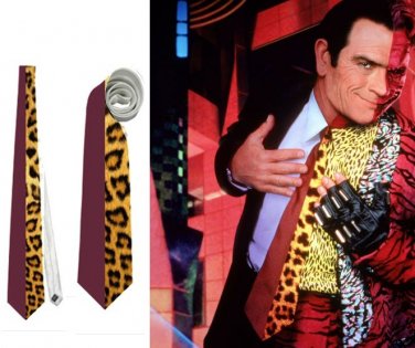 Necktie batman two-face harvey dent half leopard roleplay cosplay