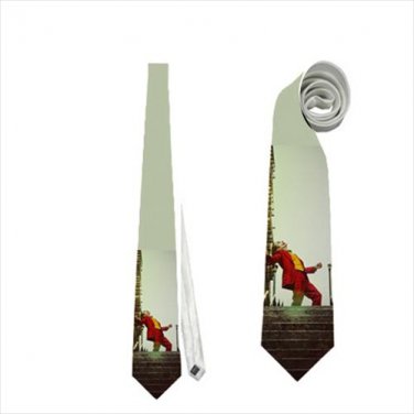 Necktie joker fenix 2019 pattern cosplay roleplay costume villain tie halloween