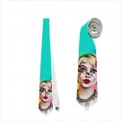Necktie harley quinn cosplay roleplay costume villain tie halloween