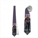 Necktie shield captain america  superhero avengers cosplay wedding