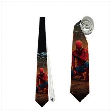 Necktie spider-man amazing superhero avenger comics roleplay cosplay wedding