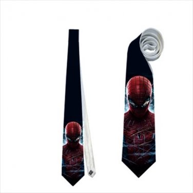 Necktie spider-man amazing superhero avenger comics roleplay cosplay wedding