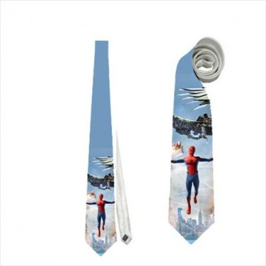 Necktie spider-man amazing superhero avenger comics roleplay cosplay wedding