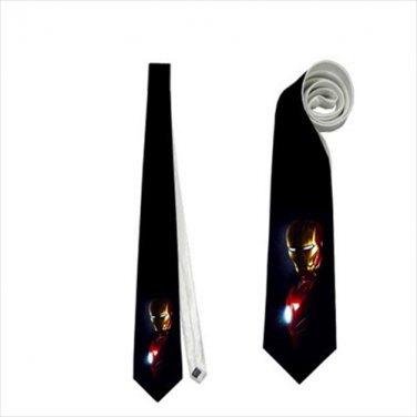 Necktie superheroes iron man