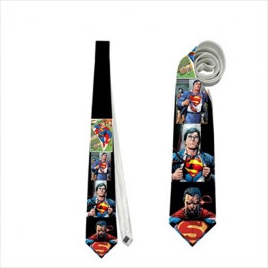 Necktie superheroes superman comics