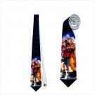 Necktie back to the future dr. emmett brown crazy scientist marty mcfly