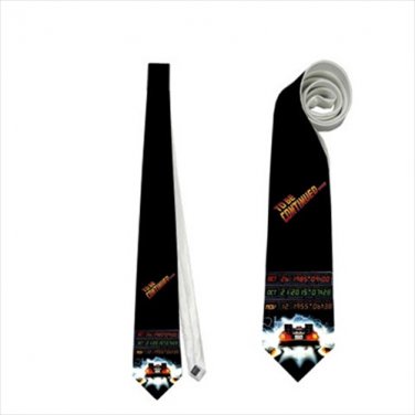 Necktie back to the future car date to be continued...