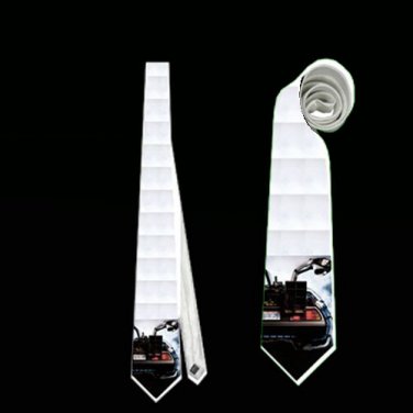Necktie back to the future car