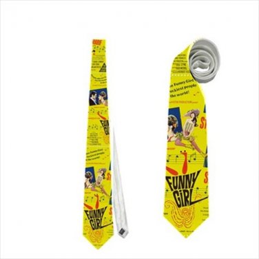Necktie funny girl