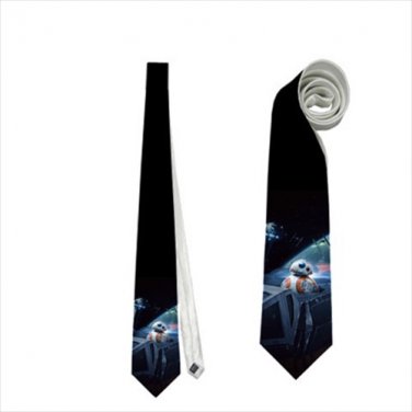Necktie star wars bb-8