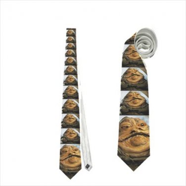 Necktie jabba the hutt star wars