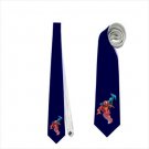 Necktie red tornado