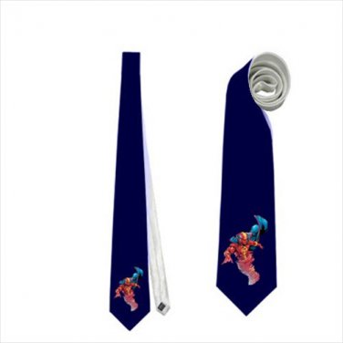 Necktie red tornado