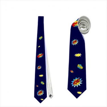 Necktie comics balloons