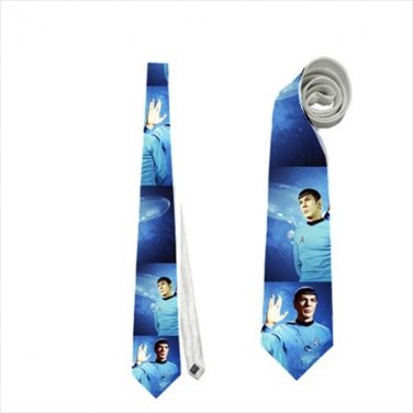Necktie star trek live long and prosper spock