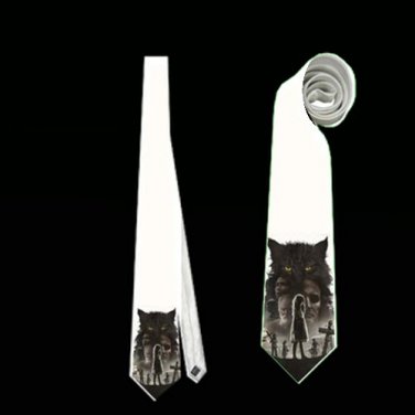 Necktie pet sematary wolf