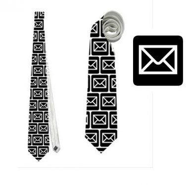 Necktie mail post office empoyee