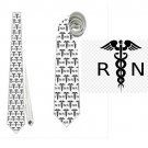 Necktie registered pharmacist apothecary symbol medic medicine pharmacist